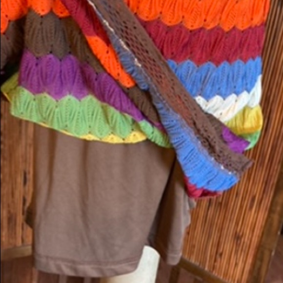 Judith March woven halter dress. Multicolor size 7 medium. - Picture 6 of 10